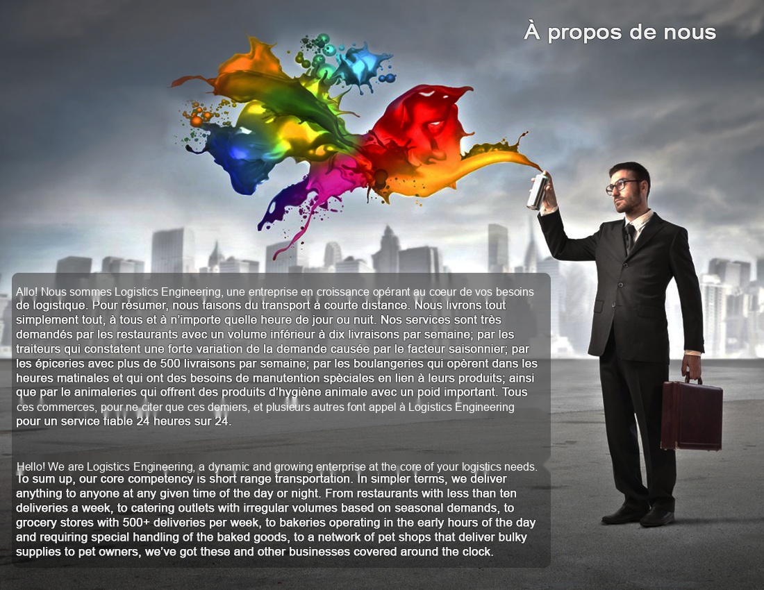 Corporate presentation slide 1